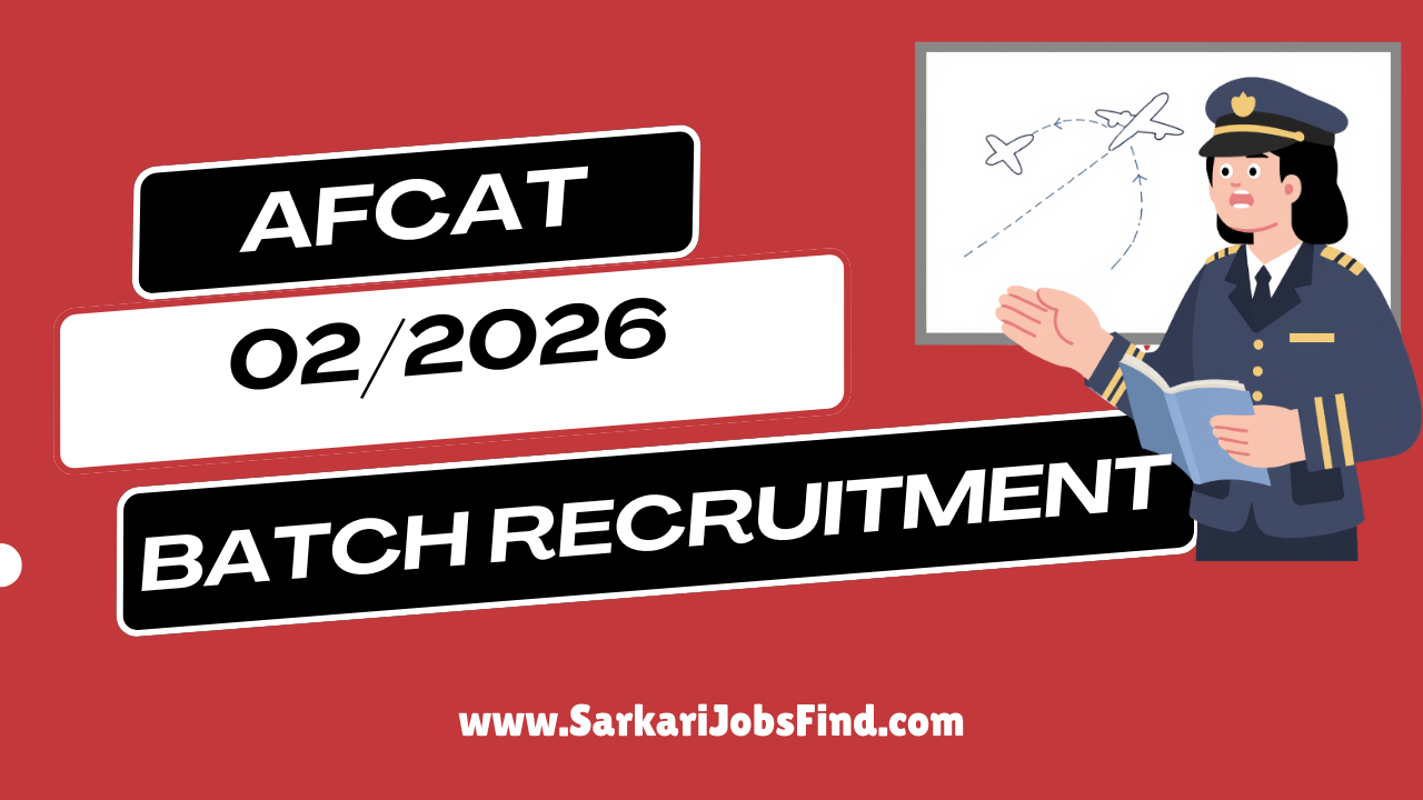 AFCAT 02/2026 Batch Recruitment