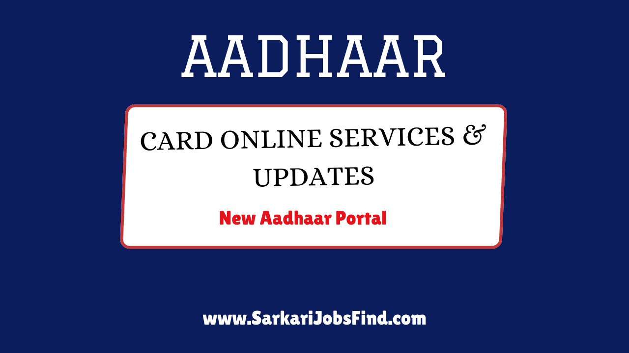 Aadhaar Card Online Services & Updates 2026