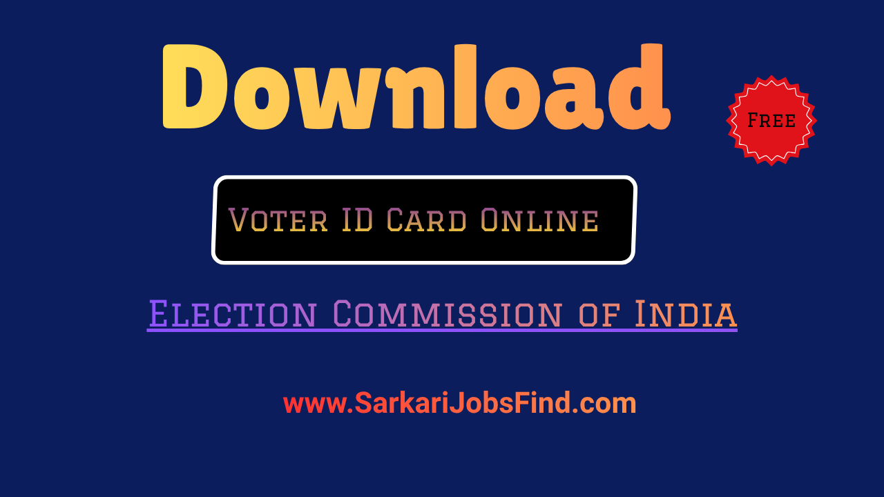 Voter ID Card Download Online 2026